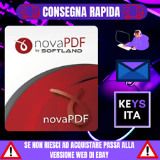 Nova PDF Lite 11 | Licenza Lifetime 1 PC Windows | PDF Editor, converter, add