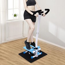 Stepper fitness con manubrio, stepping machine per esercizi, 29*39*110 cm max.150 kg