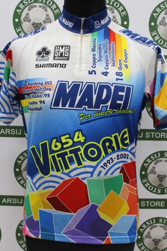 Maglia ciclismo bike mapei - ciclismo,
