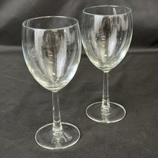 Set Di 2 Luminarc Trasparente Cristallo Vino Occhiali 17.8cm Esagonale Base