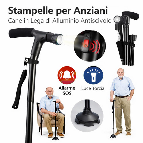 Bastone per anziani con - bastone,
