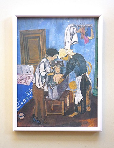 Quadro bagno del bimbo di - il,