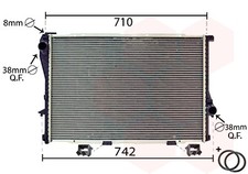 Radiatore Acqua per BMW 5er