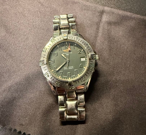Breitling colt date dark green - breitling,