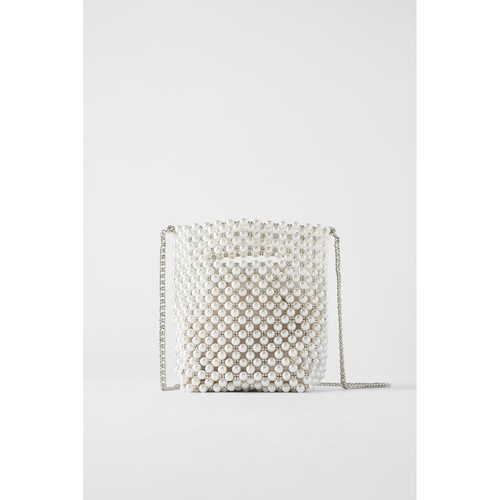 Zara borsa secchiello con - zara, a