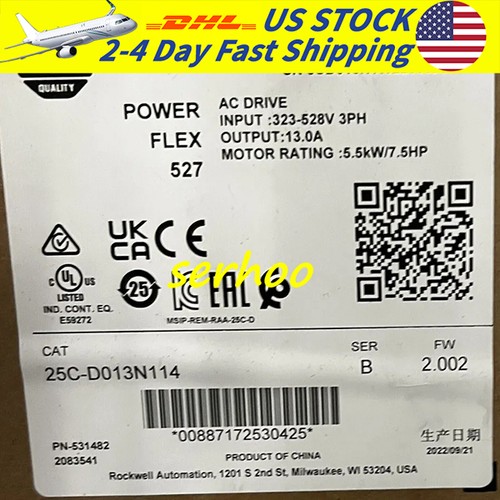 Allen bradley 25c d013n114 - allen, 25c-d013n114