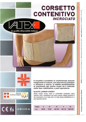Corsetto ortopedico lombare - corsetto,