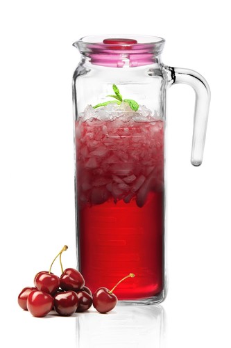 Caraffa vetro l con - in,