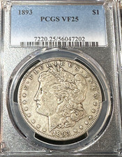 1893 Key Morgan Dollar PCGS