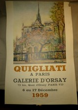 Verdiano QUIGLIATI, Affiche