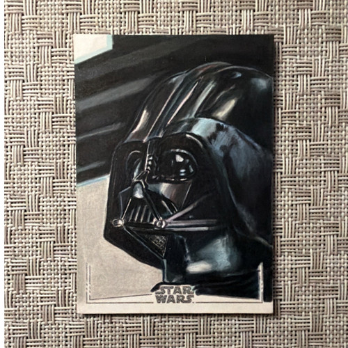 Carta schizzo topps star wars - carta,