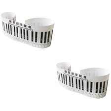  2pcs Piano Keyboard3D