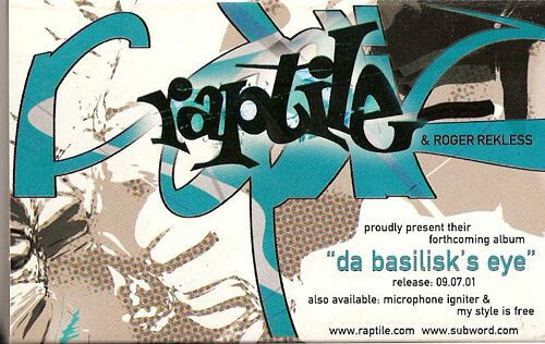 Raptile roger rekless da - -,
