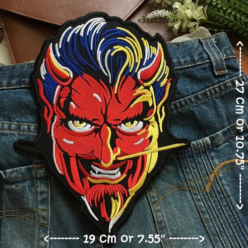 Red devil hell motociclista - devil,