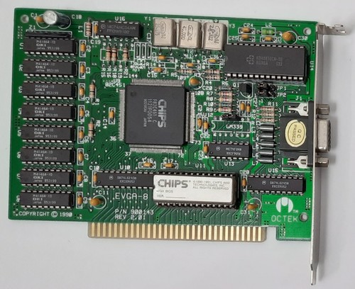 Octek evga bit isa vga - 8-bit,
