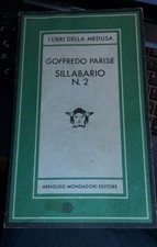Goffredo parise-sillabario n.2-Mondadori medusa 1982  prima edizione 