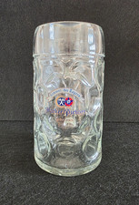 Vintage Boccale da Collezione Birra Hacker - Pschorr in Vetro 1 Litro