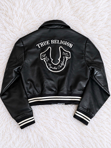 Giacca moto true religion - religion, nera