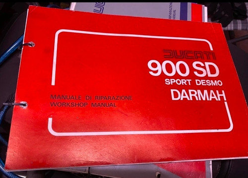 Manuale officina ducati 900 - 900, sd