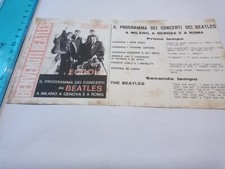 riproduzione RECENTE beatles italia vigorelli milano roma adriano teatro genova