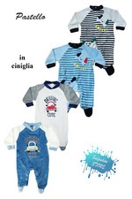 Tutine neonati ciniglia prima