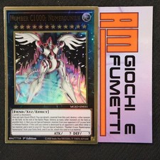 NUMERO C1000: NUMEROUNIUS in italiano YUGIOH rara ORO yu-gi-oh! DA COLLEZIONARE!