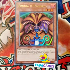 ?? YU GI OH EXODIA IL PROIBITO – LOB IT124 ULTRA RARA – ITA ??