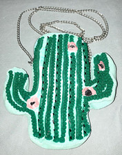 Borsa a tracolla con perline