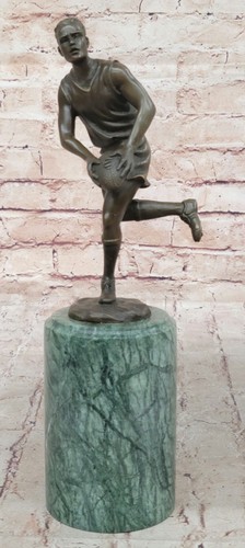 Figurina bronzo calciatore - bronzo,