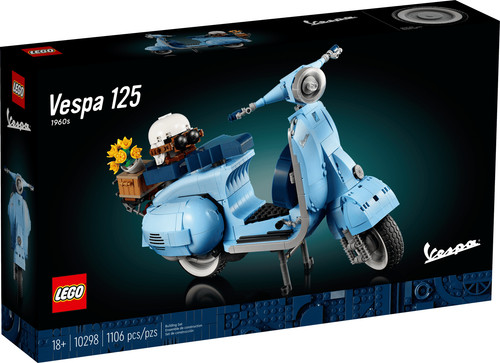 Lego icons vespa 125 - vespa, 10298
