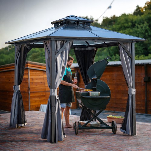Outdoor grill gazebo - grill,