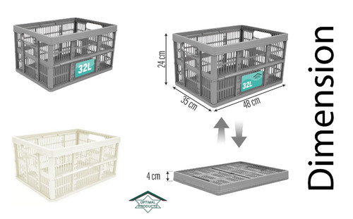 Cassetta portaoggetti plastica