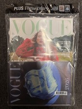 BRITISH Vogue UK Magazine December 2025 Free Vogue Diary 2026 2 designs in stock