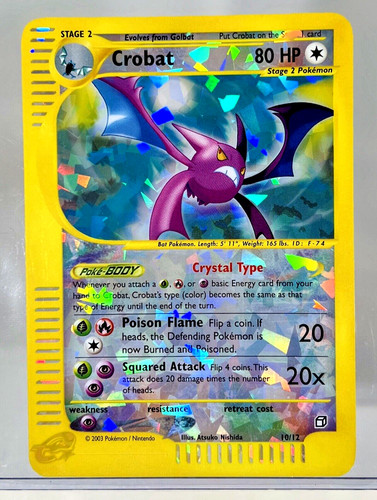 2003 pokemon crystal - 2003, crobat