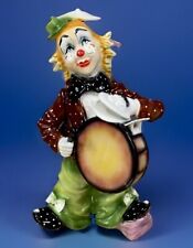 ?Grande ceramica Bassano policroma pagliaccio epigono lenci ronzan cia manna?