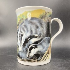 Vintage badger & cubs around