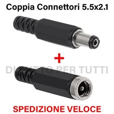 Connettori 5.5 x 2.1 12V