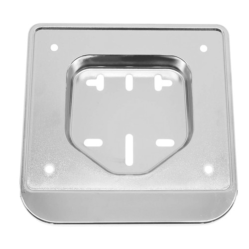 Porta targa cromato vespa - targa,