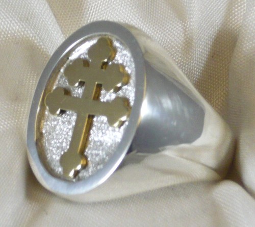 Anello croce lorena argento - lorena,