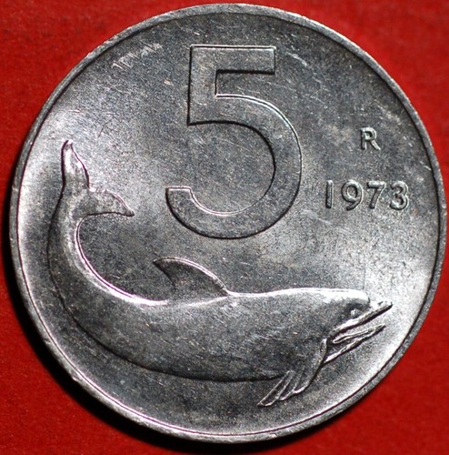 Italy lire 1973 - 5,