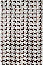 Tappeto in pelle tappeto in