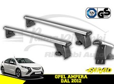 ALU130+BS115 BARRE PORTATUTTO FARAD IN ALLUMINIO OPEL AMPERA DAL 2012