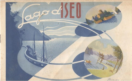 Lago iseo saiga 1930 - d'iseo,