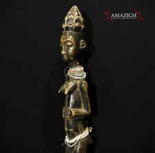 Vecchia figura femminile Kulango - Regione di Agnibilekro, Costa d'Avorio