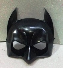CARNEVALE HALLOWEEN MASCHERA VOLTO BATMAN MASK IN PLASTICA RIGIDA A