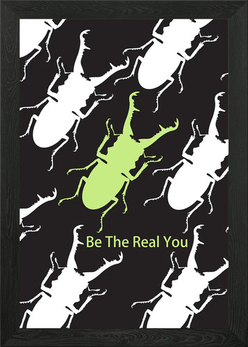 Poster arte parete con - da,