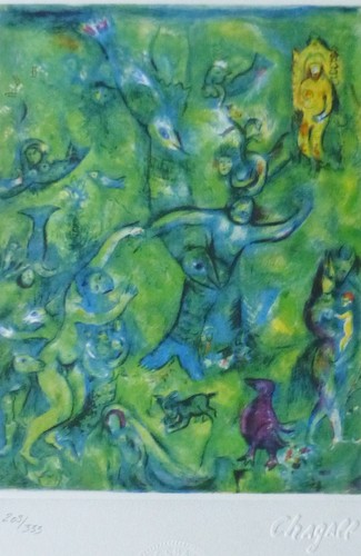 Marc chagall notte araba - marc, 1985