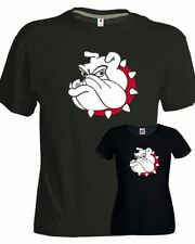 Tshirt BULLDOG nera cotone