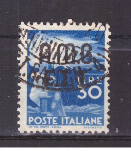 Francobolli trieste zona - trieste, a