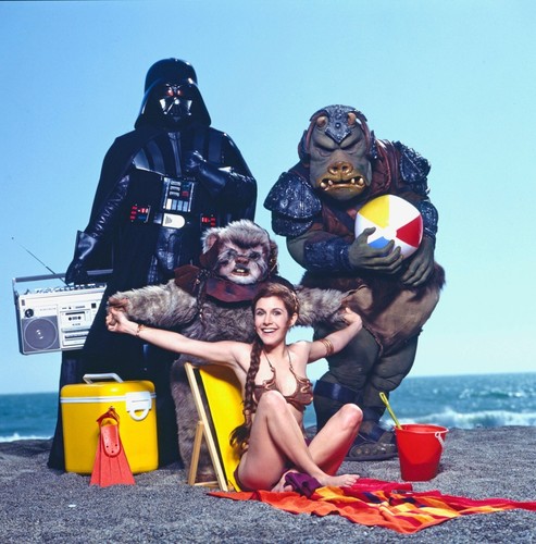 Carrie fisher ritratto vintage - carrie,